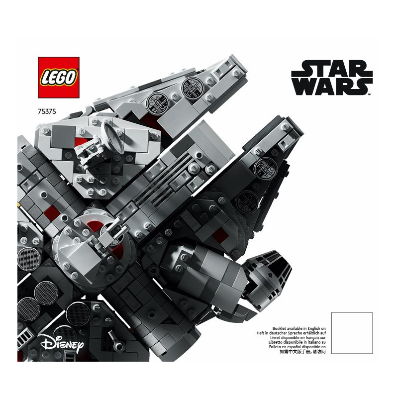 Instruction Lego® Star Wars Millennium Falcon - 75375