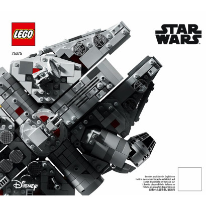Instruction Lego® Star Wars Millennium Falcon - 75375