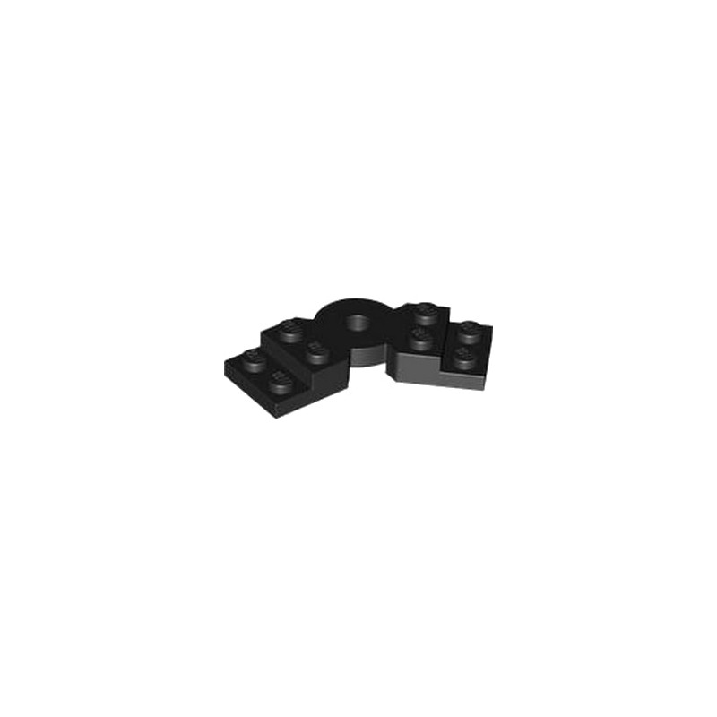 LEGO 6469080 PLATE, ROTATED, 45 DEG. - BLACK