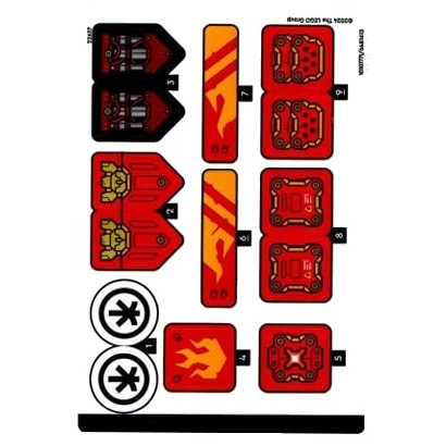 Stickers Lego® Ninjago - 71812