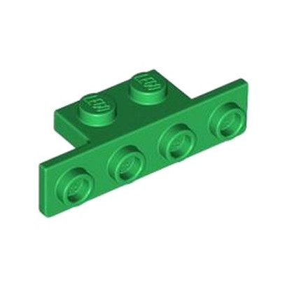 LEGO 6411583 ANGLE PLATE 1X2/1X4 - DARK GREEN
