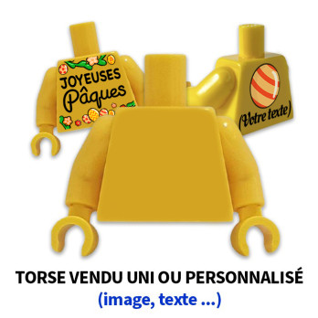 LEGO 4293300 TORSE UNI (ou personnalisé) - JAUNE