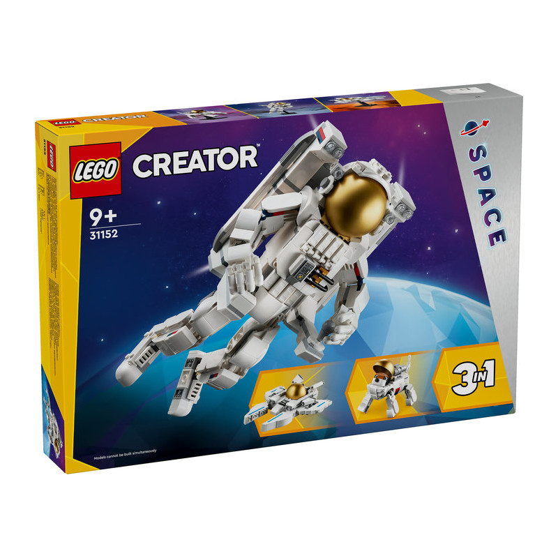 LEGO Creator 3en1  31152 L’Astronaute dans l’Espace