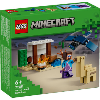 LEGO Minecraft 21251 L’Expédition de Steve dans le Désert