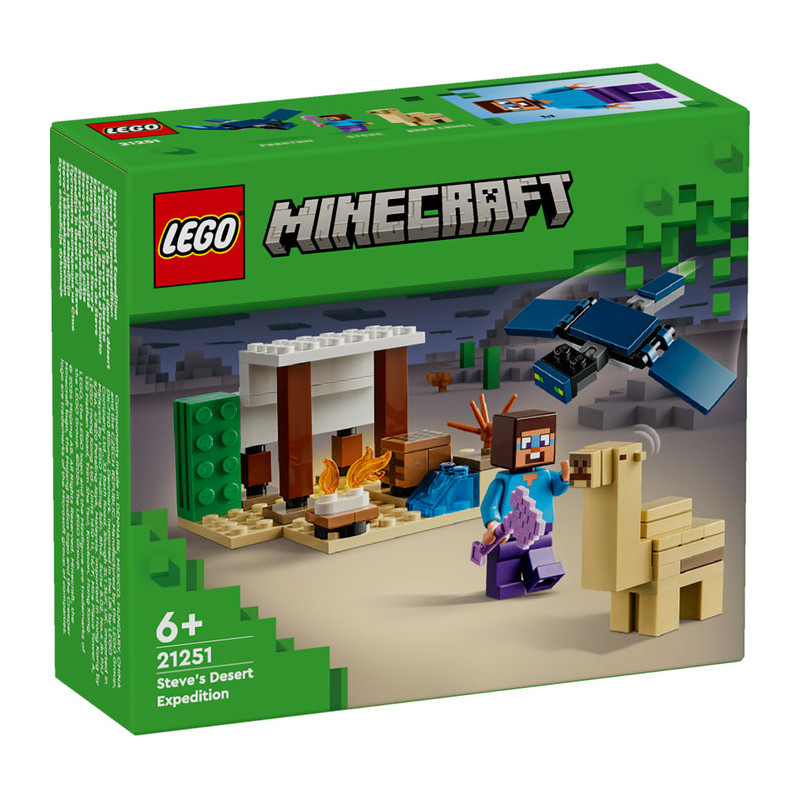 LEGO Minecraft 21251 Steve's Desert Expedition