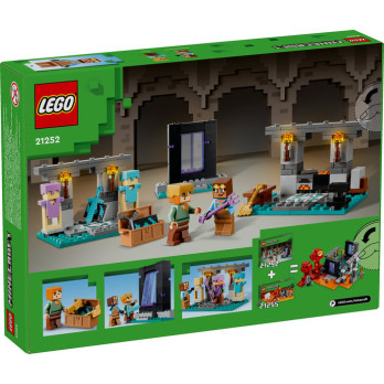 LEGO Minecraft 21252 L’Armurerie