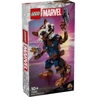 LEGO Marvel 76282 Rocket et Bébé Groot