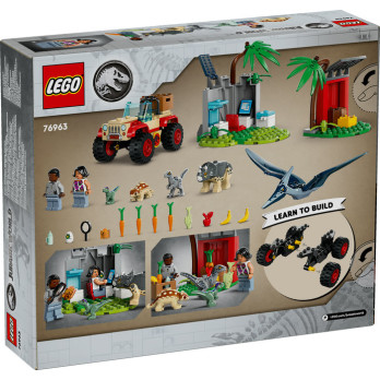 LEGO Jurassic World 76963 Le Centre de Sauvetage des Bébés Dinosaures