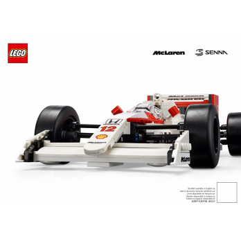 Instruction Lego® McLaren MP4/4 & Ayrton Senna - 10330