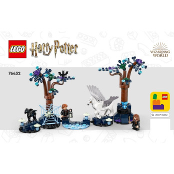Notice / Instruction Lego Harry Potter - La Forêt interdite : les créatures magiques - 76432