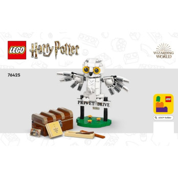 Notice / Instruction Lego Harry Potter - Hedwige au 4 Privet Drive - 76425