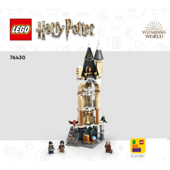 Notice / Instruction Lego Harry Potter™ - La volière du château de Poudlard - 76430