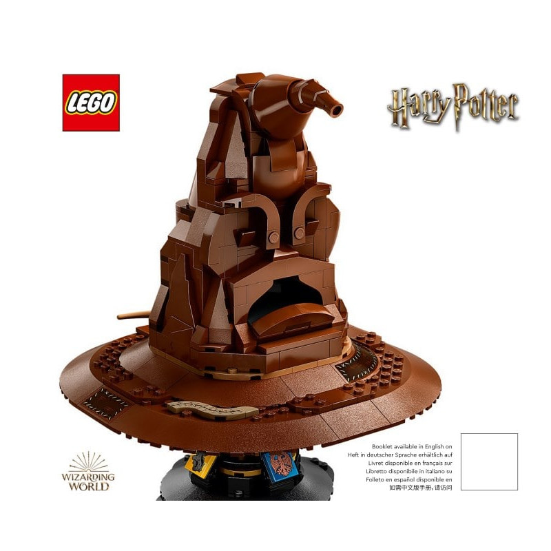 Notice / Instruction Lego Harry Potter™ - Le Choixpeau magique qui parle - 76429