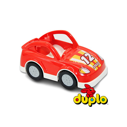 LEGO® 6340620 CAR DUPLO 6X10X3 - RED