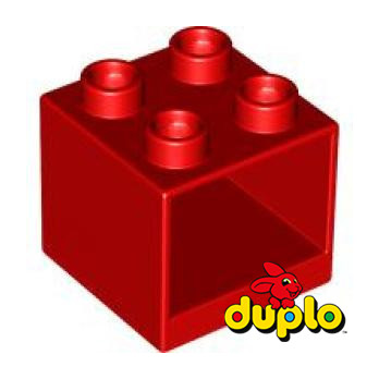 LEGO® 6249378 DUPLO DRAWER ELEMENT 2X2X28.8 - RED