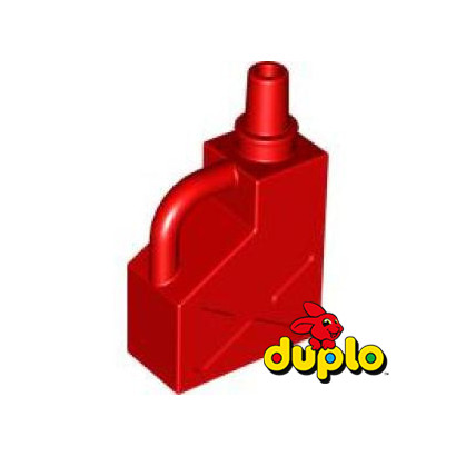 LEGO® 6020063 DUPLO PETROL TIN, 1X2X2 - RED