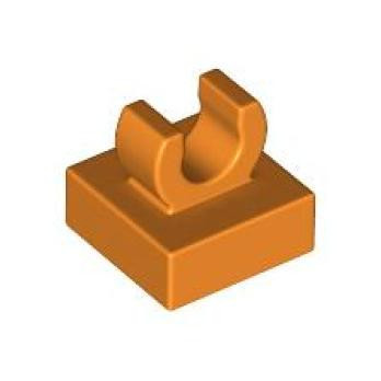 LEGO® 6472962 PLATE 1X1 W. UP RIGHT HOLDER - ORANGE