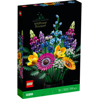 LEGO Icons 10313 Bouquet de Fleurs Sauvages