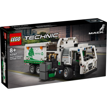 LEGO Technic 42167 Mack LR Electric Camion Poubelle