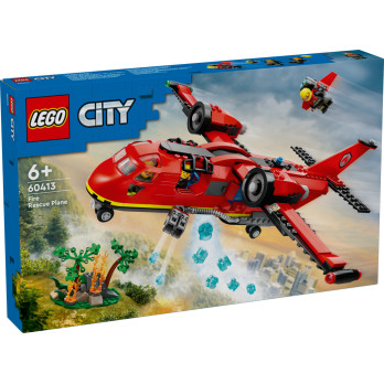 LEGO City 60413 L’Avion de Sauvetage des Pompiers