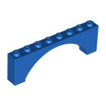 LEGO® 6469936 BRICK W. BOW 1X8X2 - BLUE