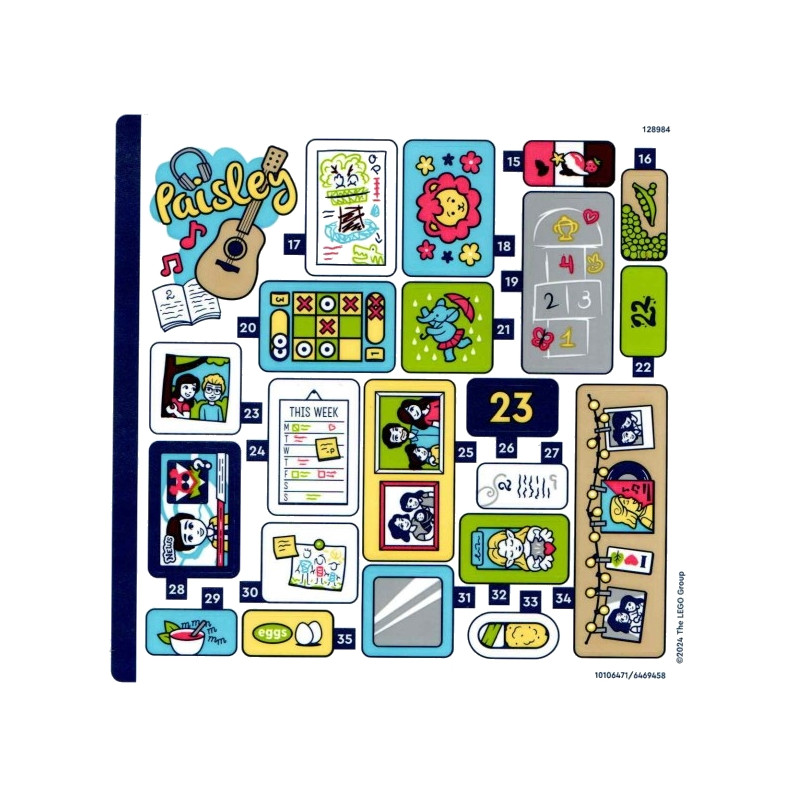 Stickers Lego® Friends - Olly and Paisley's Family Houses - 42620