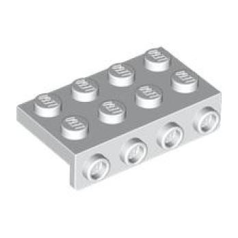 LEGO® 6461067 PLATE 2X4, W/ 1.5 PLATE 1X4, DOWNWARDS - WHITE
