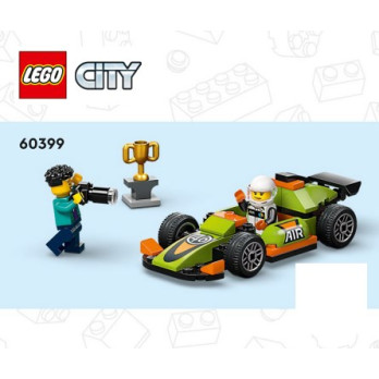 Notice / Instruction Lego® City - La voiture de course verte - 60399