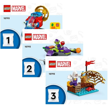 Instruction Lego® Marvel - Spidey vs. Green Goblin - 10793