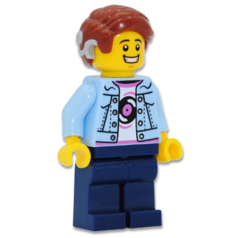 Lego® City Minifigure - Man with cochlear implant