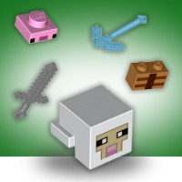 Lego® Minecraft Accessories and Printed Parts