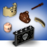 Accesorios y Piezas impresas Lego® Harry Potter