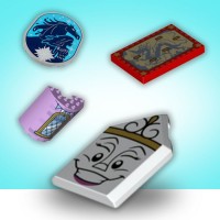 Lego® Disney Accessories and Printed Parts